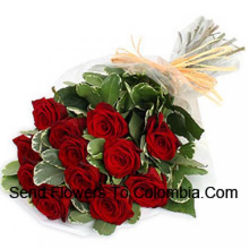 Handpicked 12 Red Roses